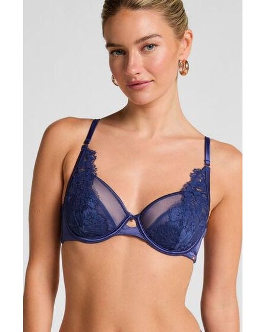 Hunkemöller Blue Grace Non-Padded Underwired Bra