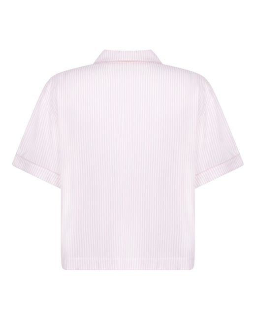 Chaqueta de pijama de manga corta Hunkemöller de color Pink