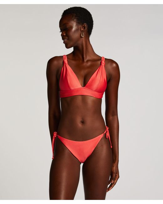 Hunkemöller Red Triangel-Bikini-Top Luxe