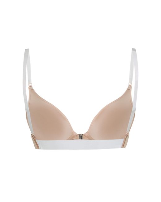 Hunkemöller Brown Transparant Padded Underwired Push-up Bra