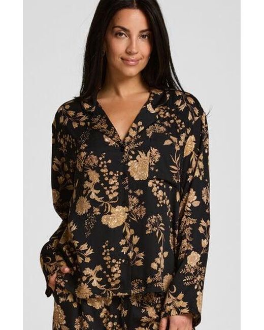 Hunkemöller Black Jacket Woven Print