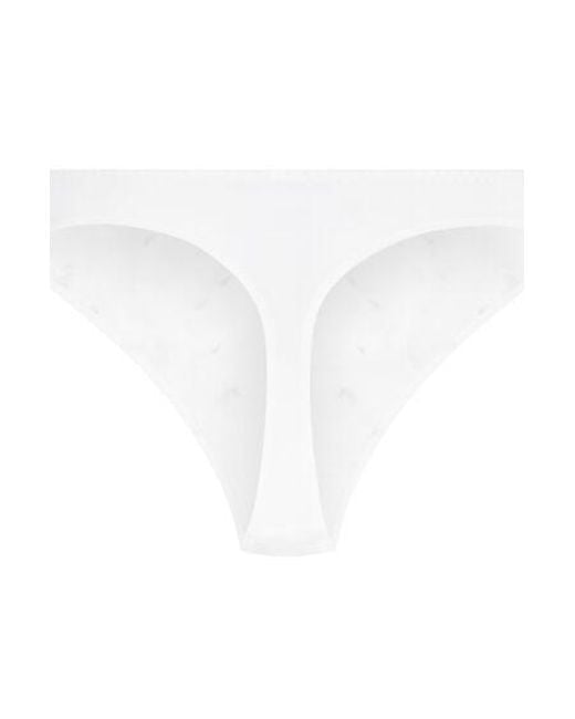 Hunkemöller String Marine in het White
