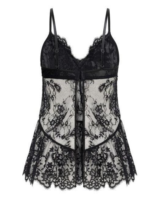 Hunkemöller Black Annabelle Babydoll