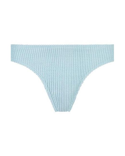 Hunkemöller Blue Crinkle Rio Bikini Bottoms