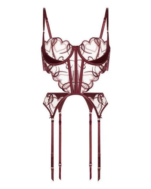 Hunkemöller Red Olivia Bustier