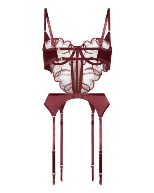 Hunkemöller Red Olivia Bustier