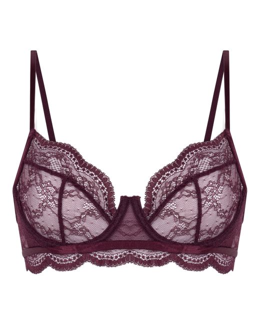 Hunkemöller Niet Voorgevormde Beugel Bh Isabelle in het Purple
