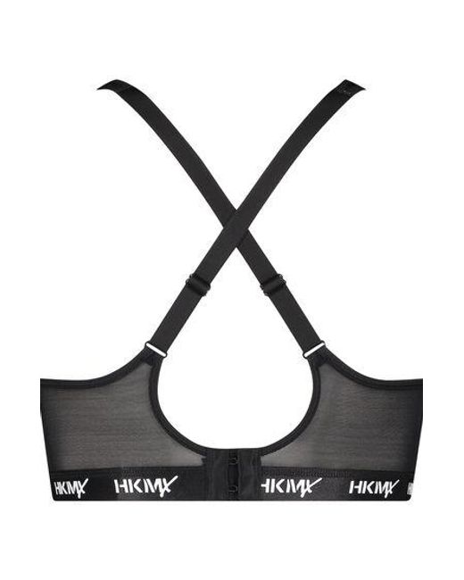 Hunkemöller Black Hkmx Sports Bra The All Star Level 2