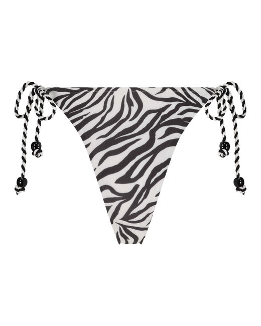 Top de bikini triangular Doha Zebra Hunkemöller de color Brown
