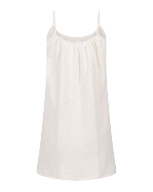 Nuisette en mousseline Hunkemöller en coloris White