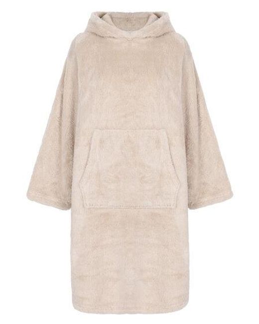 Hunkemöller Natural Snuggle Fleece Lounge Dress