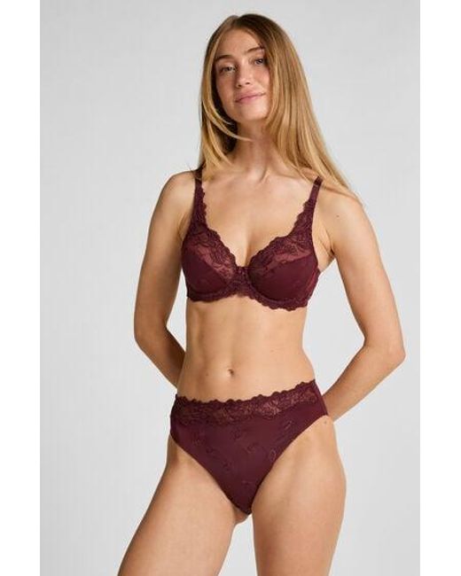 Hunkemöller Purple Diva High Knickers