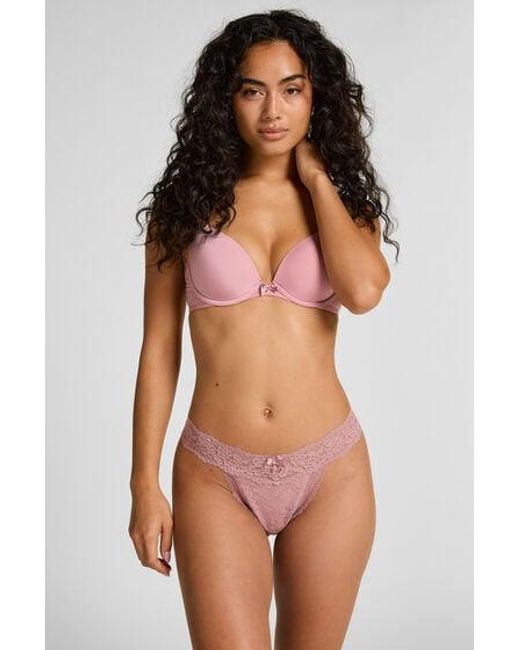 Hunkemöller Brown Madison Thong