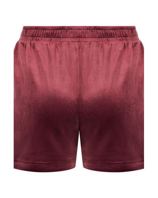 Hunkemöller Red Velvet Pocket Shorts