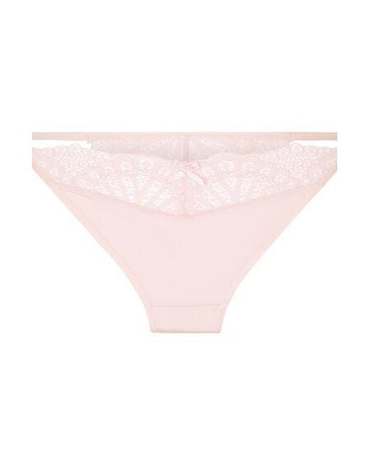 Hunkemöller String Pamela in het Brown
