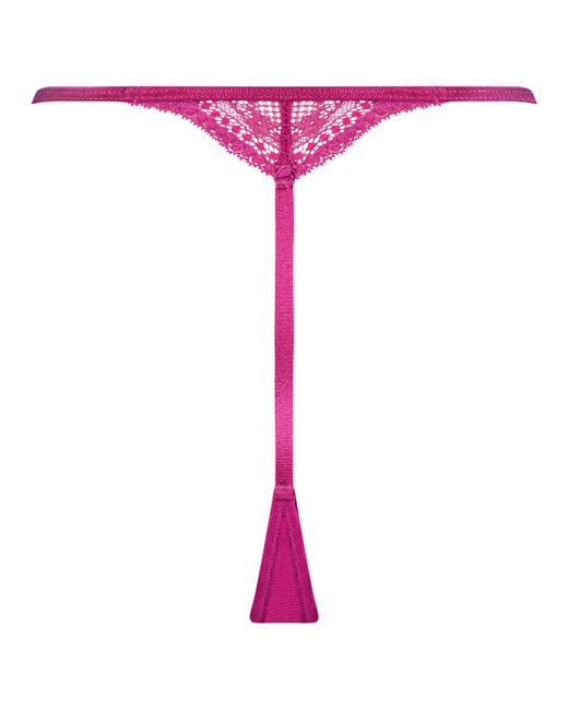 Hunkemöller Pink Isabelle Sparkle Thong