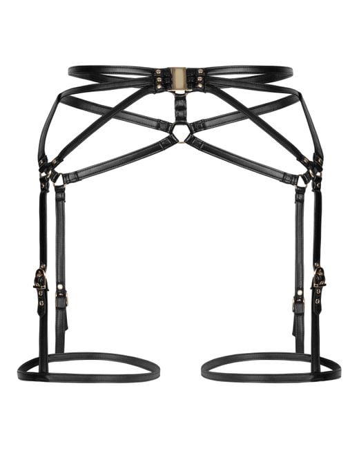 Hunkemöller Black Private Strumpfhalter