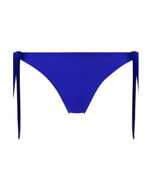 Hunkemöller Blue Bari Cheeky Tanga Bikini Bottoms