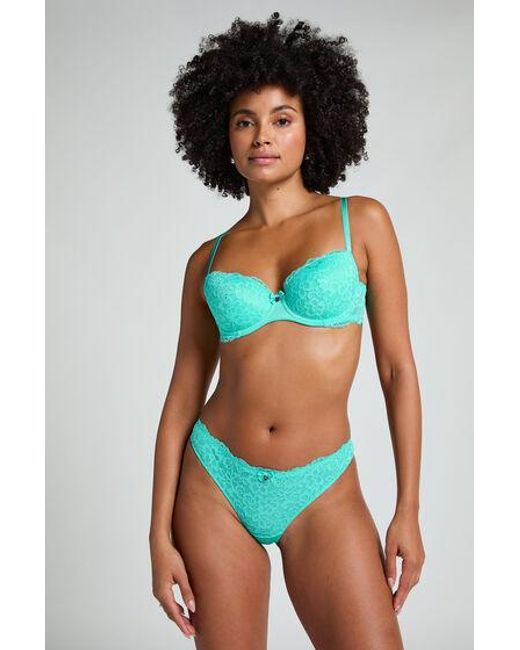 Hunkemöller String Marine in het Green