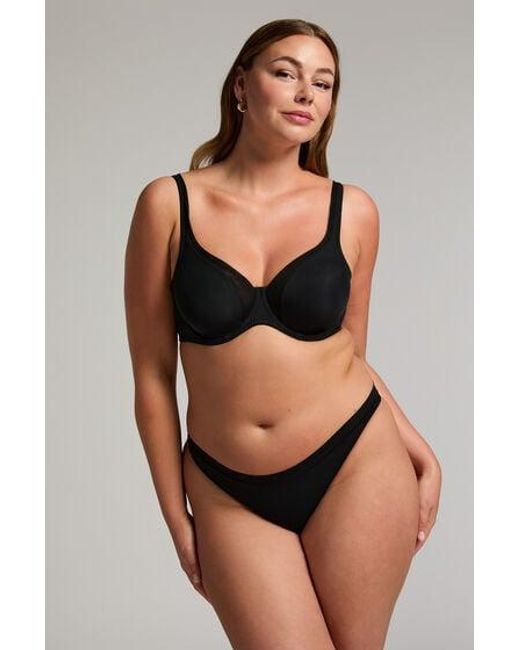 Hunkemöller Black Mesh Thong