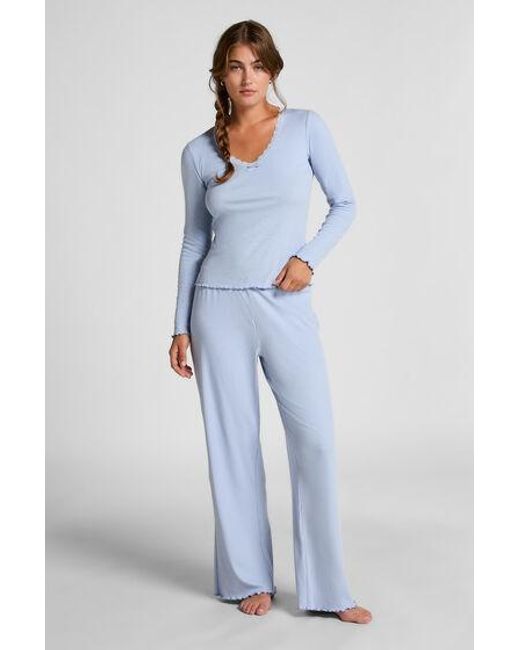 Hunkemöller Blue Pant Rib