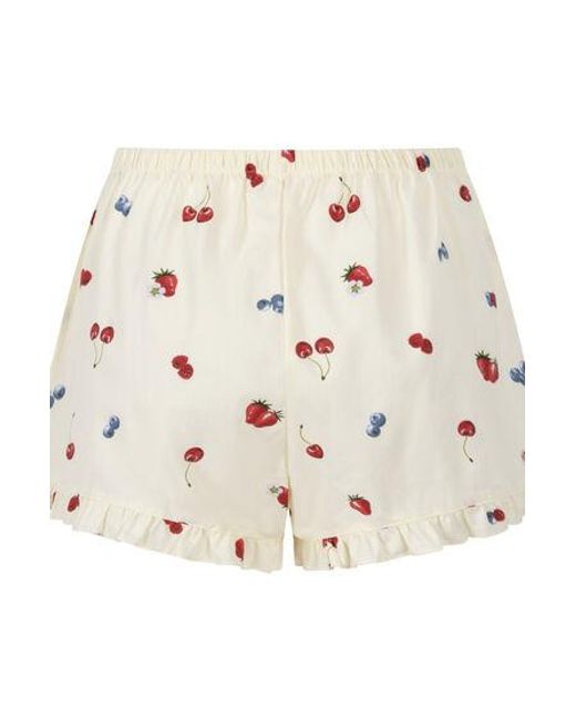 Hunkemöller Geweven Short in het Yellow
