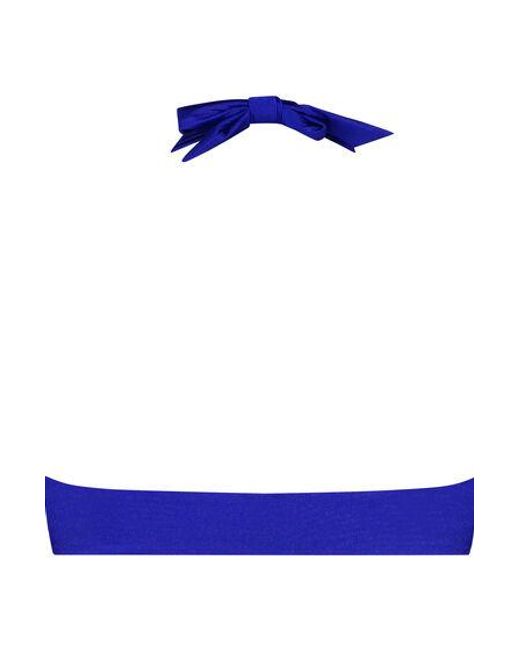 Hunkemöller Blue Bari Bikini Crop Top