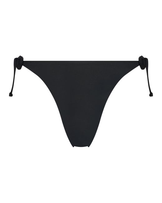 Hunkemöller Black Luxe String Bikini Shorts