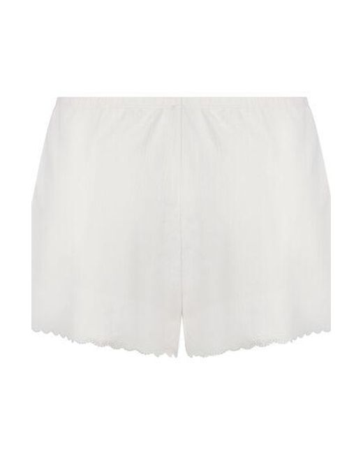Hunkemöller White Pointelle Shorts