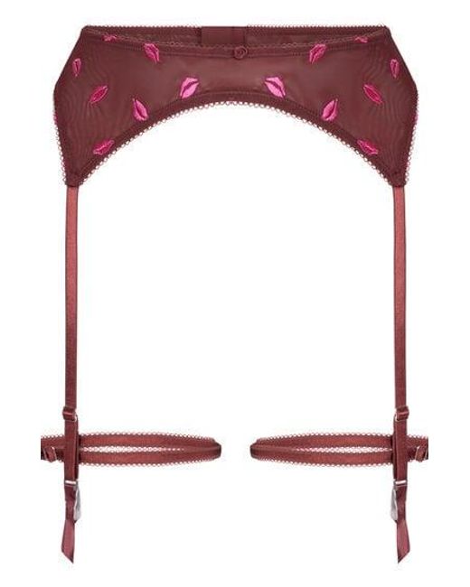 Hunkemöller Red Frida Suspender