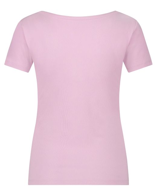 Hunkemöller Pink Rib Short-sleeved Top