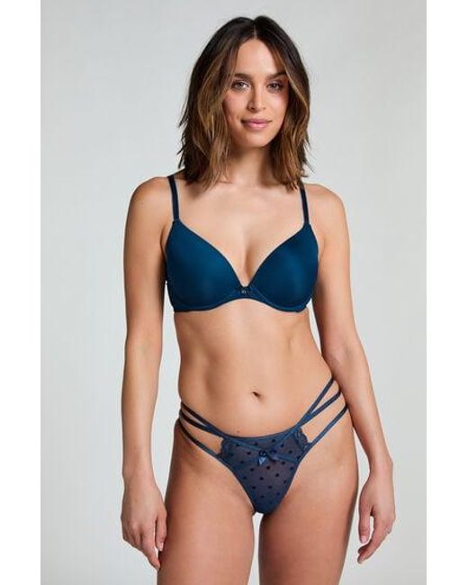 Hunkemöller Blue Melda Thong