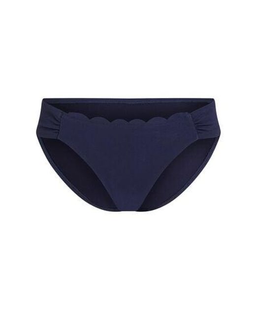 Hunkemöller Blue Scallop Rio Bikini Bottoms
