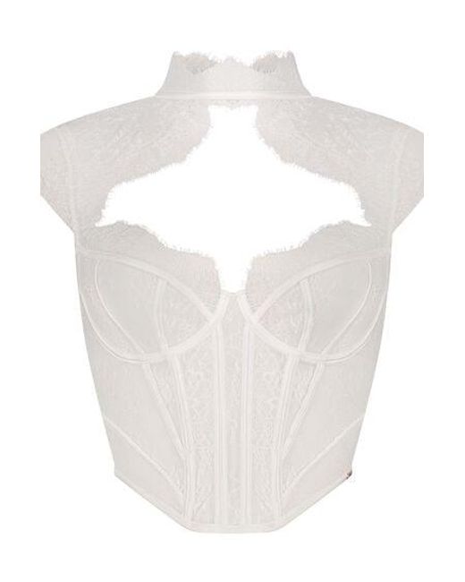 Hunkemöller Brown Lace Camille Top