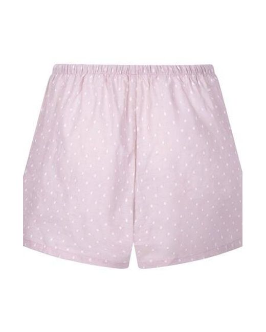 Hunkemöller Purple Dobby Short