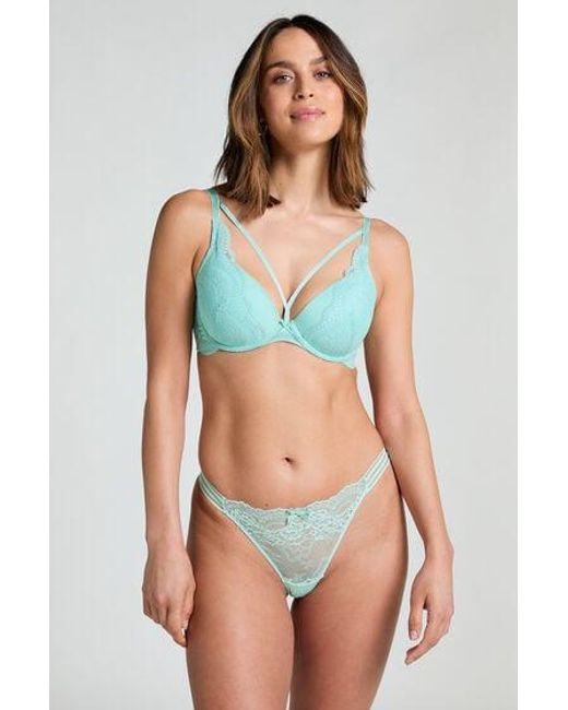 Hunkemöller Blue Sully Thong