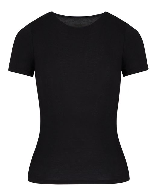 Hunkemöller Black Basic Top Kurzarm