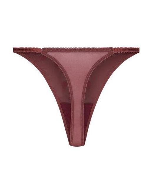 Hunkemöller Brown Frida Highleg Thong
