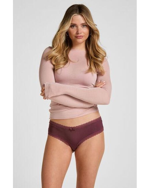 Hunkemöller Pink London V-Shaped Brazilian