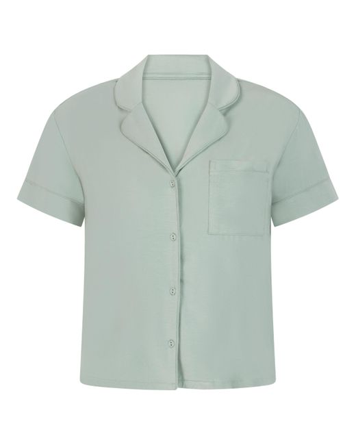 Chaqueta de manga corta de jersey Essential Hunkemöller de color Green