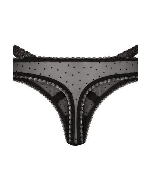 Hunkemöller Black Adeline Thong