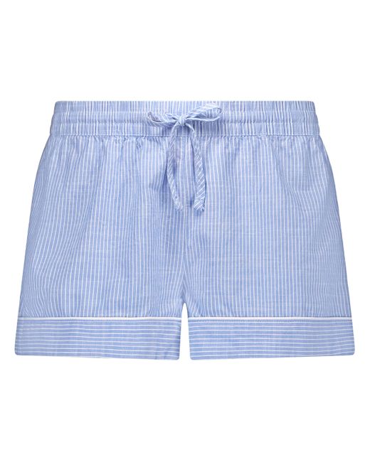 Pantalón corto de algodón Hunkemöller de color White