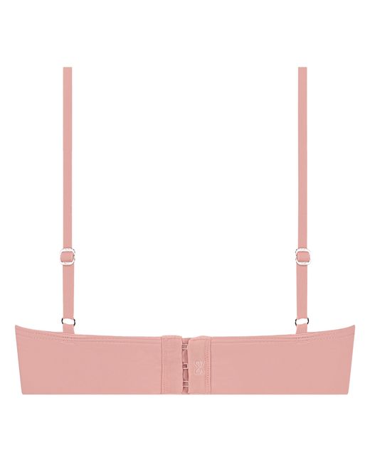 Triangular Bralette Smooth Hunkemöller de color Brown