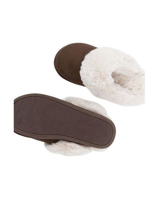 Hunkemöller Brown Betty Fake Fur Mule