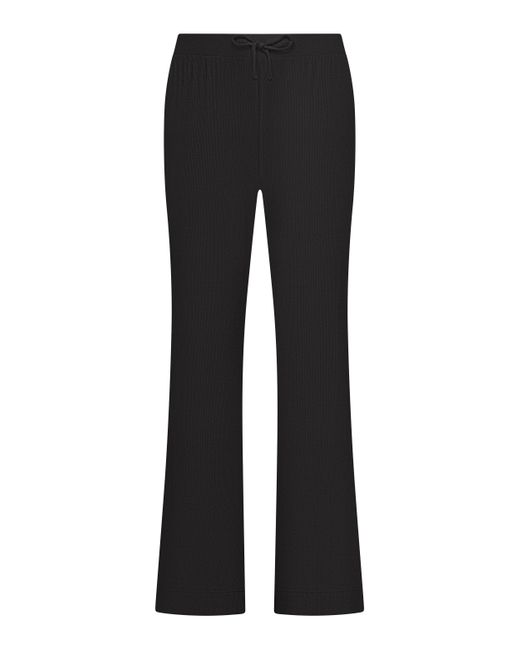 Hunkemöller Blue Essential-Hose gerippt