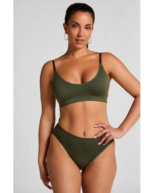 Hunkemöller Green Dide High Knickers