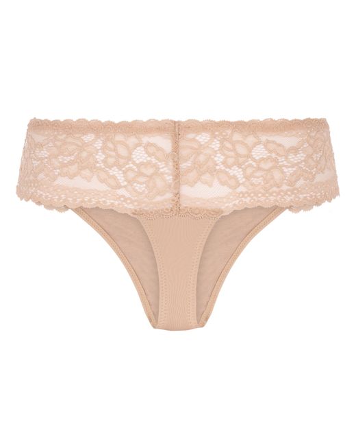Tanga de estilo bóxer Florence Hunkemöller de color Brown