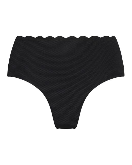 Hunkemöller Black Bikini Slip Rio Scallop