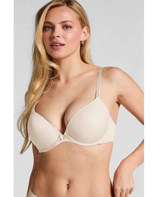 Hunkemöller Natural Plunge Padded Underwired Bra
