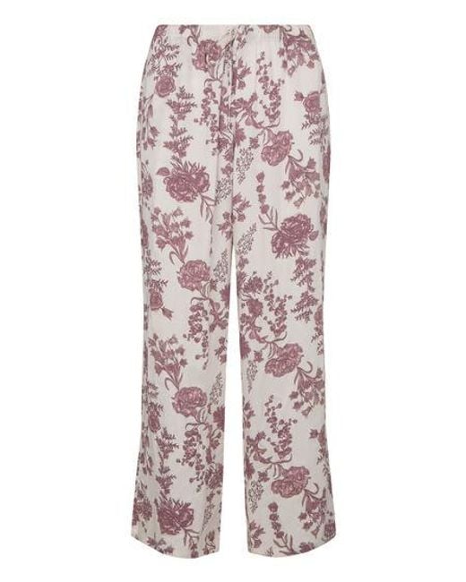 Hunkemöller Natural Pants Woven Print